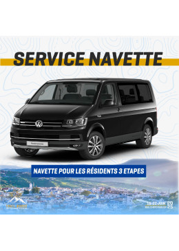 NAVETTE POUR LES RÉSIDENTS...