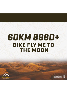 BIKE FLY ME TO THE MOON 60KM