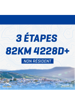 Trail Chefchaouen Talassemtane 3 étapes Non Résident