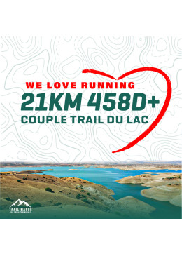 COUPLE TRAIL  DU LAC 21KM...